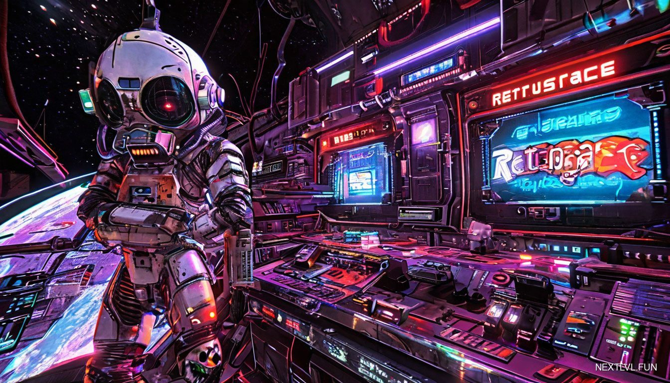 RetroSpace: как диско-панк и космический хоррор слились в одном шутере