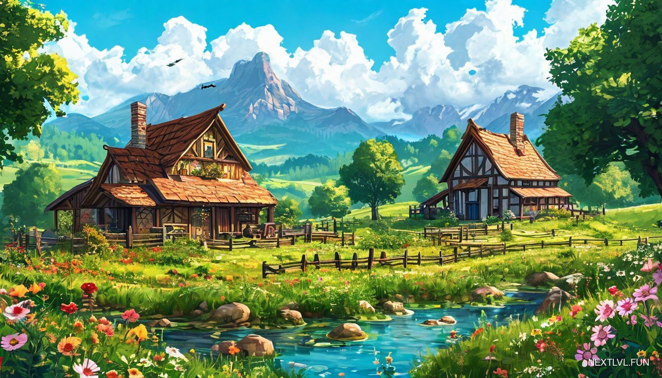 Tales Of Meadows: Qualestory добавила в экшн-адвенчуру симуляцию фермы и кооператив