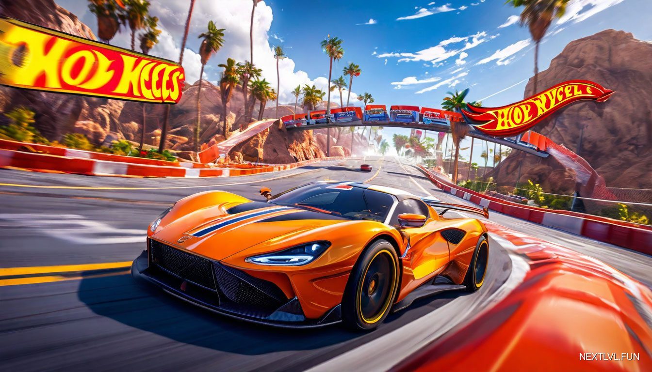 Hot Wheels Infinite Rush: аркадные гонки, которые заставят ностальгировать