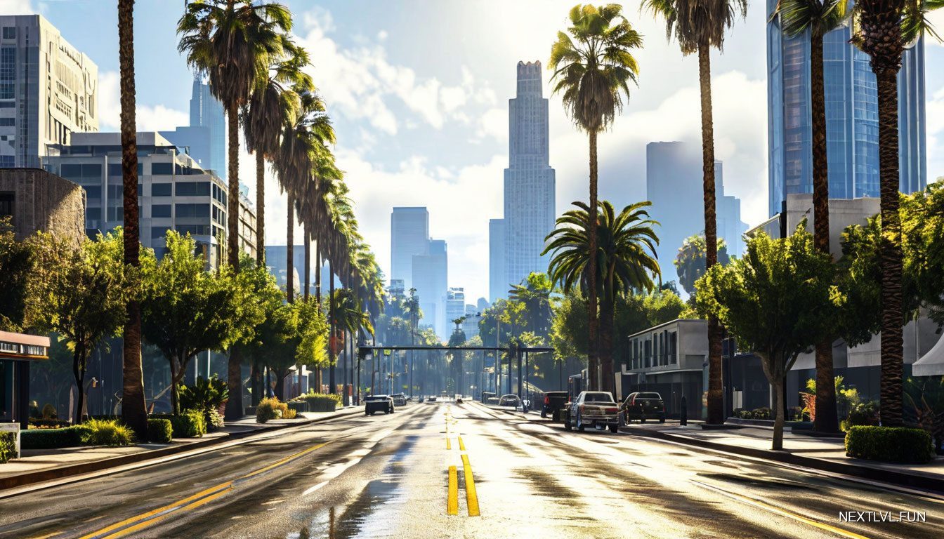 NaturalVision Enhanced для GTA 5: Лос-Сантос в эпоху трассировки лучей