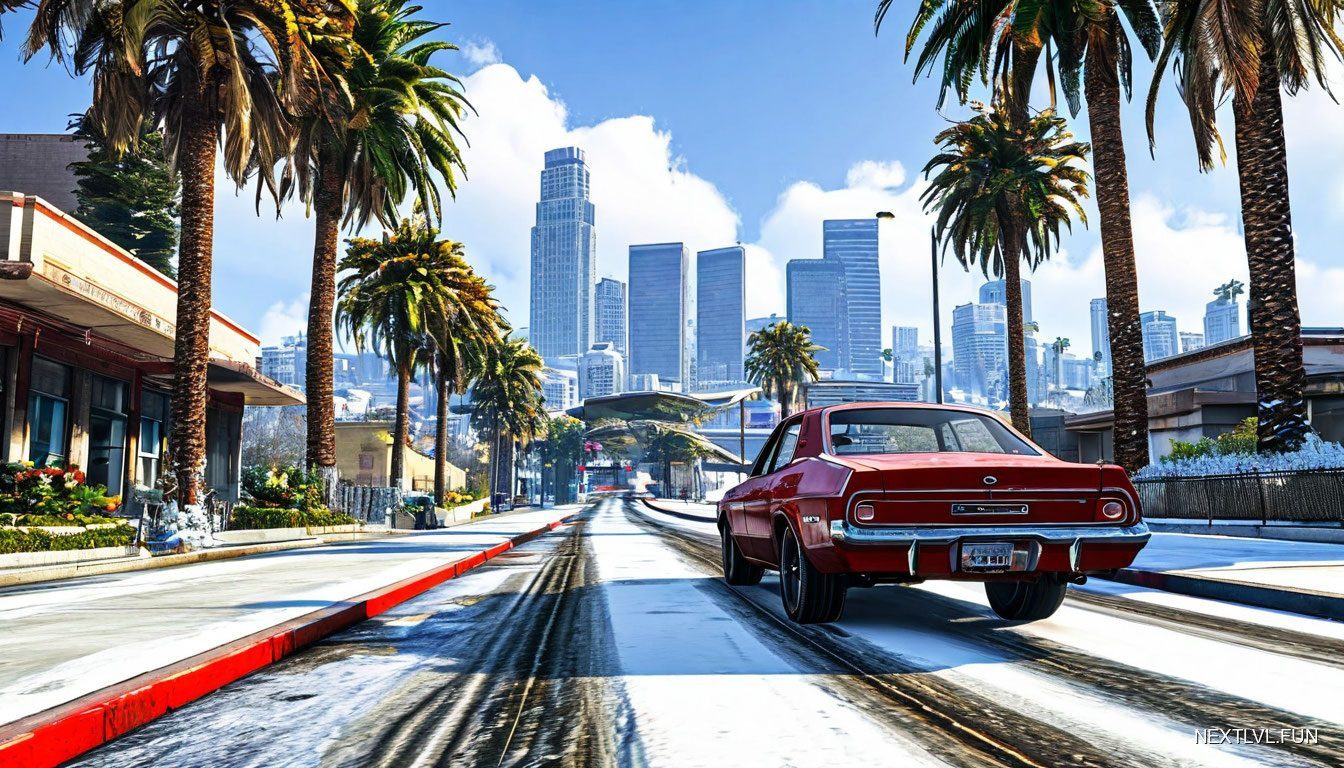 RealityV 3.2 для GTA 5 Enhanced: как получить +10 FPS и снежную погоду без потери производительности