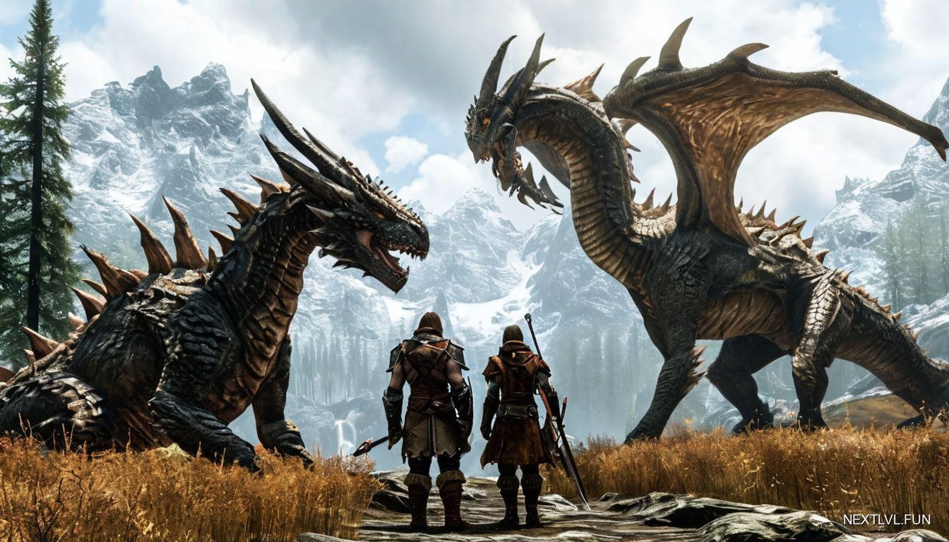 Skyrim Together Reborn: драконы на двоих — как мод превращает Скайрим в кооператив