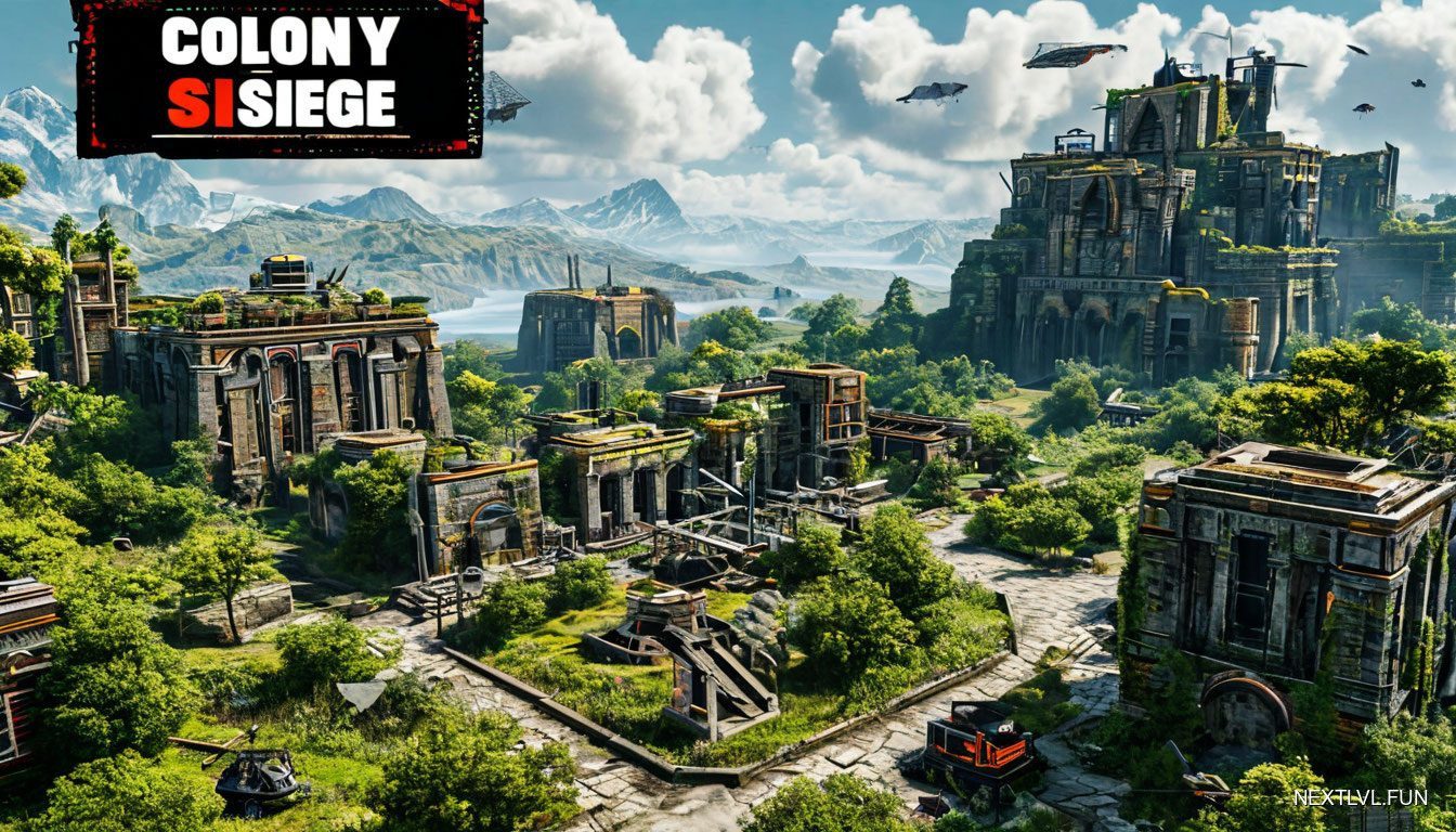 Colony Siege: управление ресурсами, строительство и отражение рейдов — тактика выживания