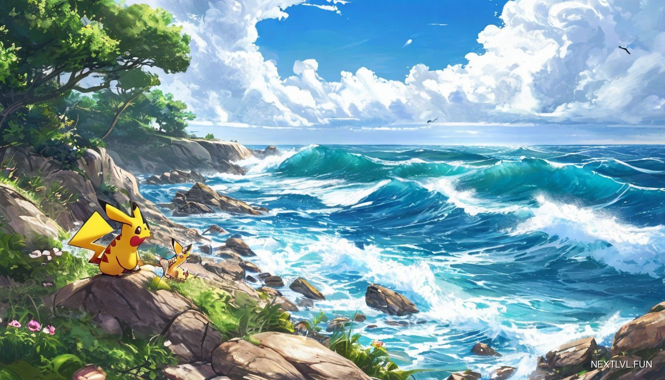 Покемоны, ветер и волны: что нового принесёт Pokémon Winds and Waves