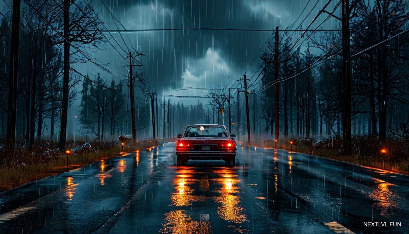 Drive in the Rain: хоррор-роуд-муви, где дождь — не просто погода