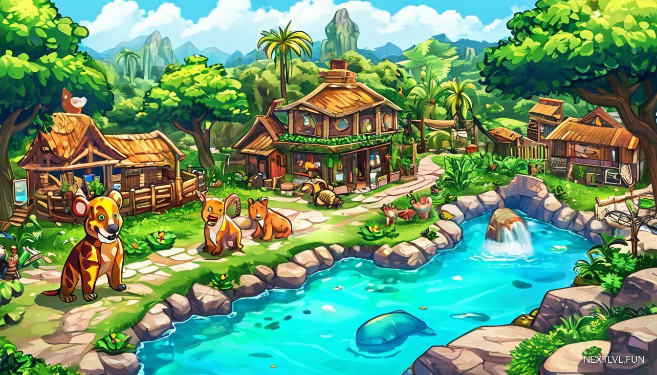 Super Zoo Story: строительство зоопарка, RPG и стратегия в одном флаконе