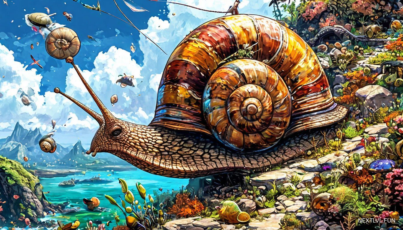 Shellbound: метроидвания на гигантской улитке, где весь мир — это живая раковина