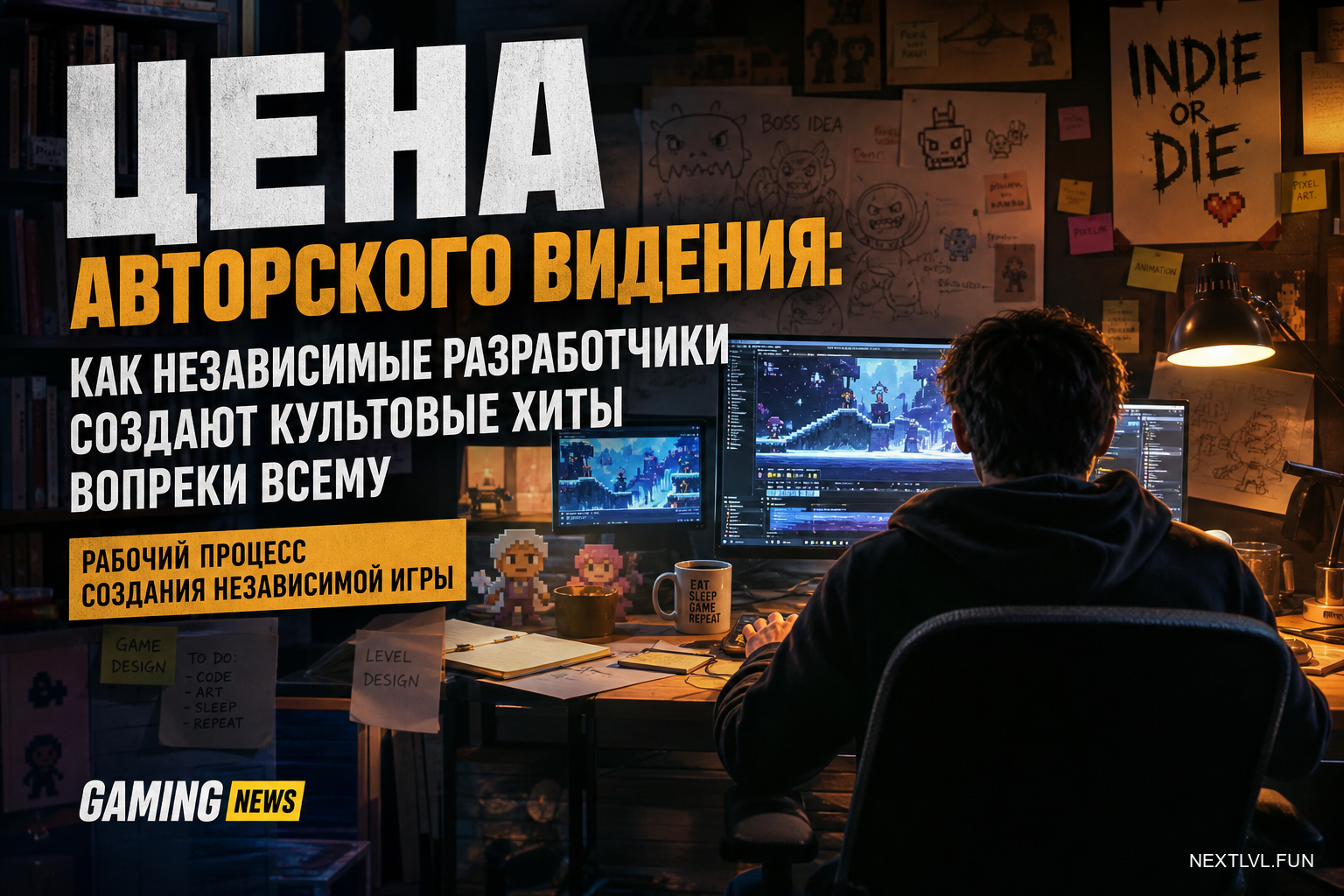 Цена авторского видения: как независимые разработчики создают культовые хиты вопреки всему