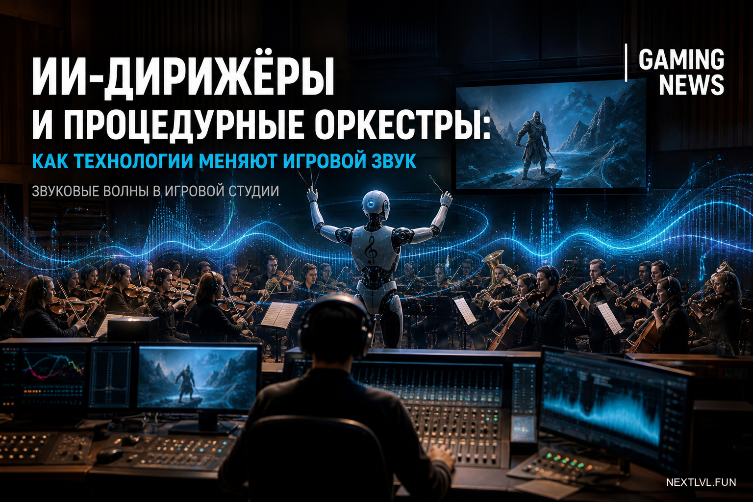 ИИ-дирижёры и процедурные оркестры: как технологии меняют игровой звук