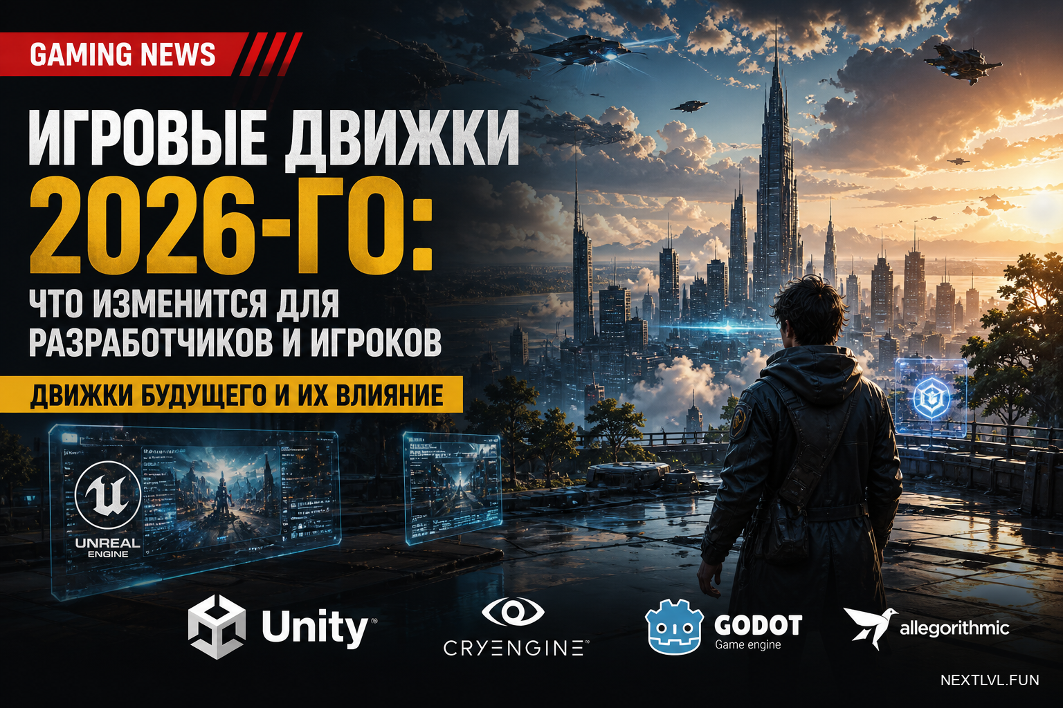 Игровые движки 2026-го: что изменится для разработчиков и игроков