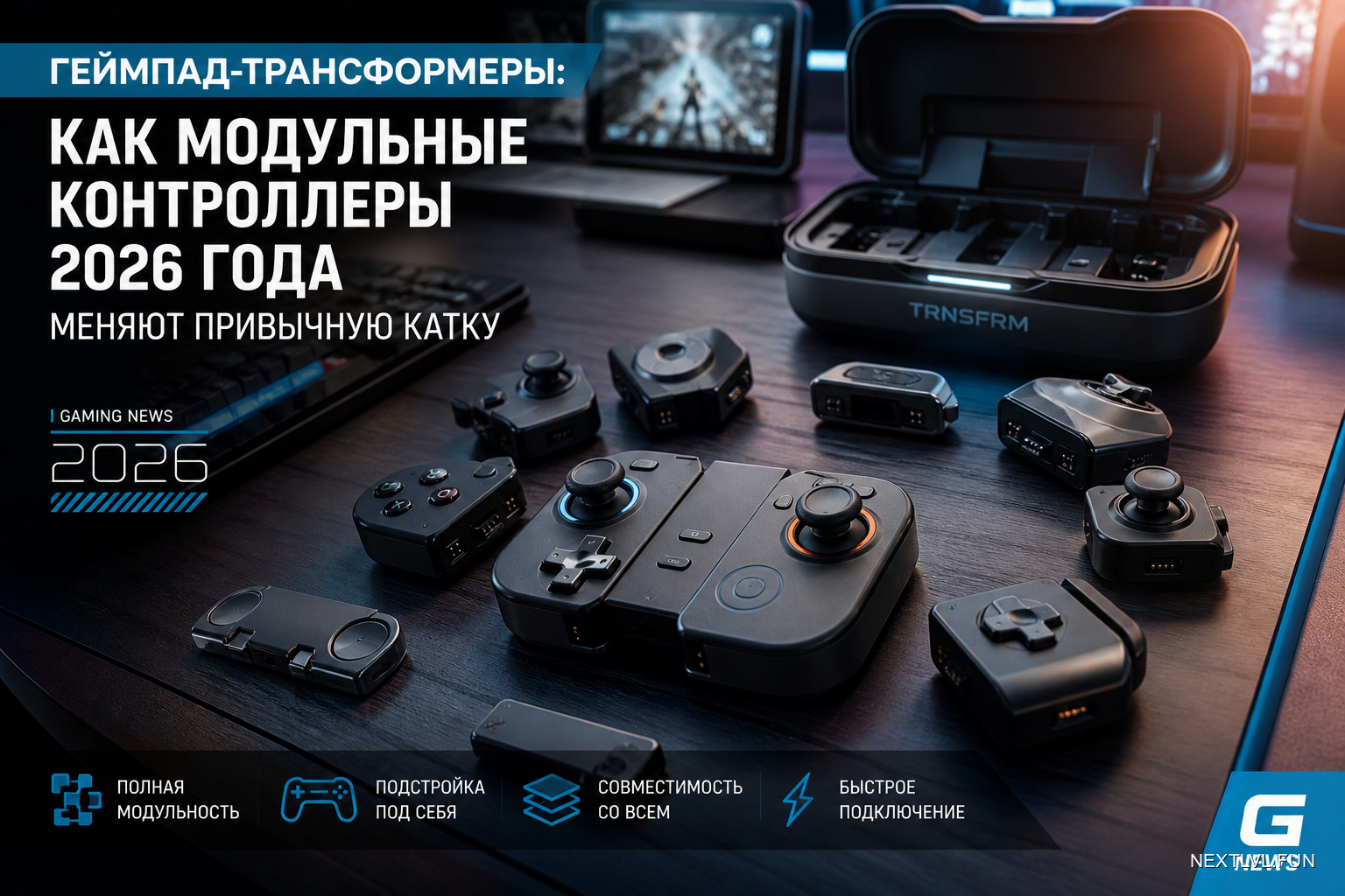 Геймпад-трансформеры: как модульные контроллеры 2026 года меняют привычную катку
