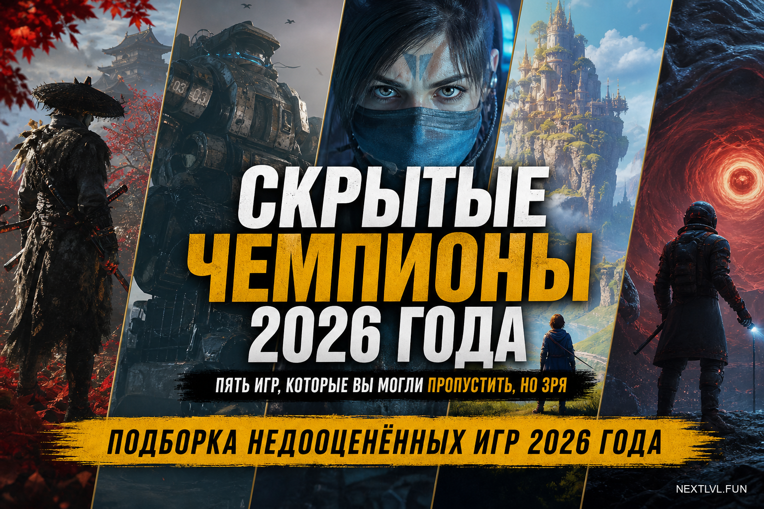 Скрытые чемпионы 2026 года: пять игр, которые вы могли пропустить, но зря