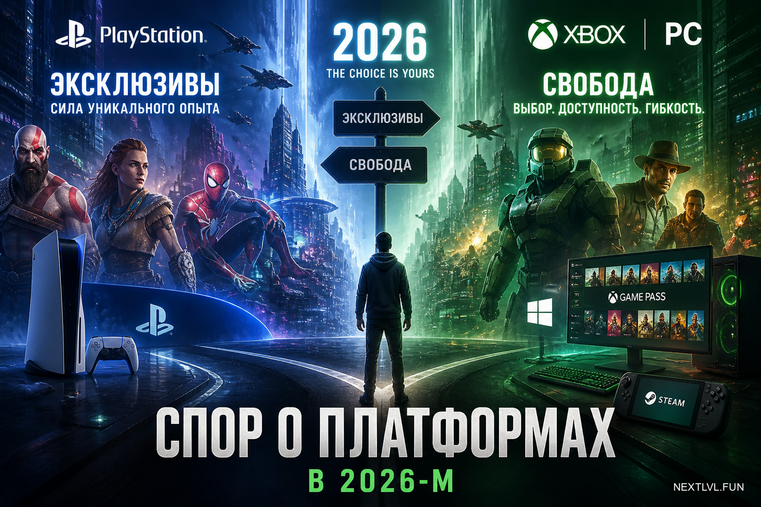 Эксклюзивы против свободы: как в 2026-м пользователи выбирают между платформами