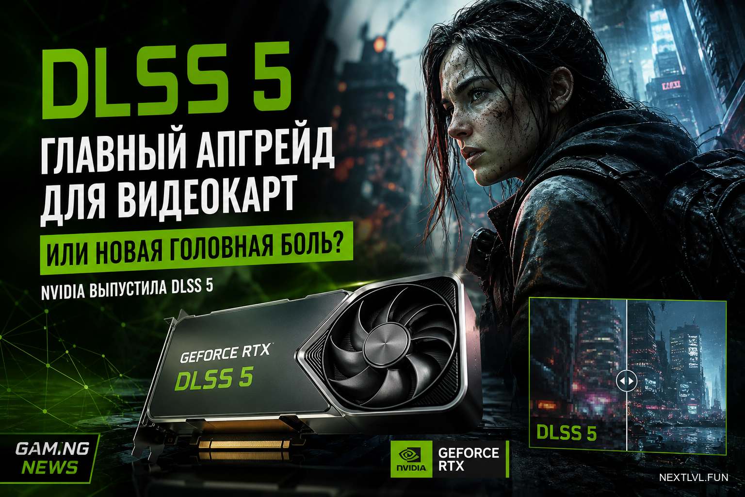 DLSS 5: главный апгрейд для видеокарт или новая головная боль?