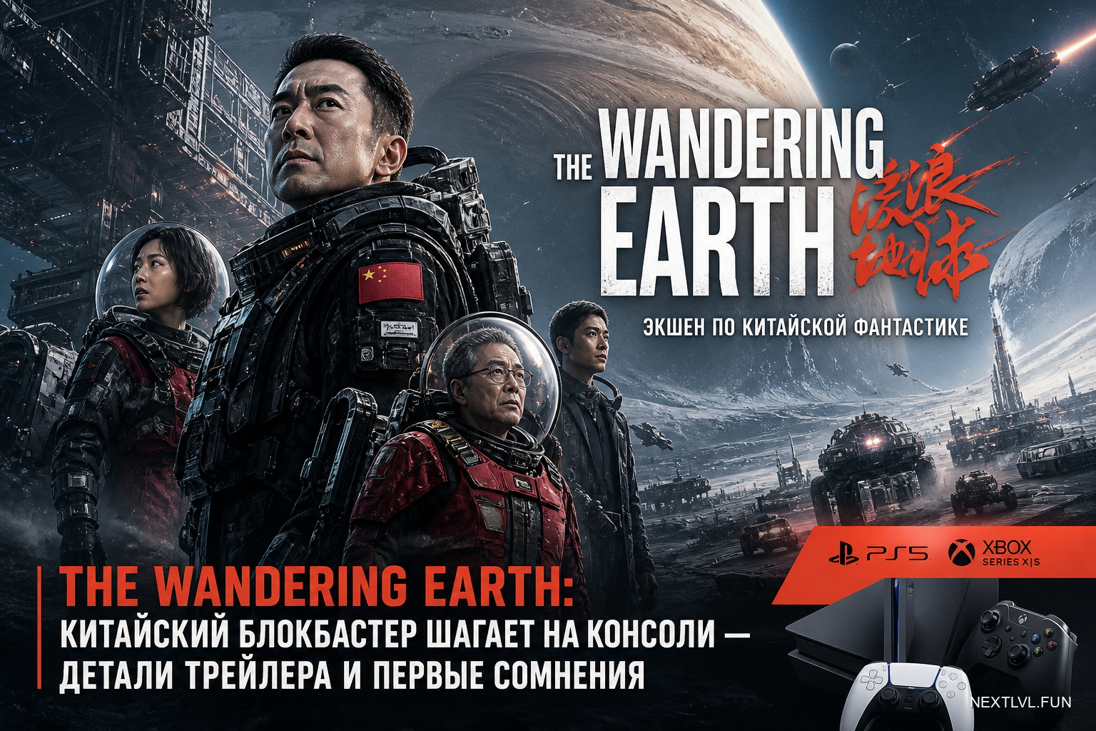 The Wandering Earth: китайский блокбастер шагает на консоли — детали трейлера и первые сомнения