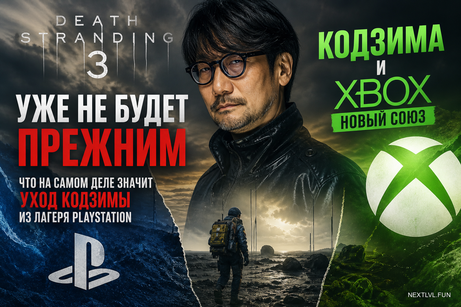 Death Stranding 3 уже не будет прежним: что на самом деле значит уход Кодзимы из лагеря PlayStation