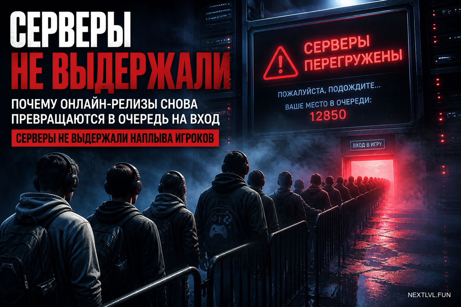 Серверы не выдержали: почему онлайн-релизы снова превращаются в очередь на вход