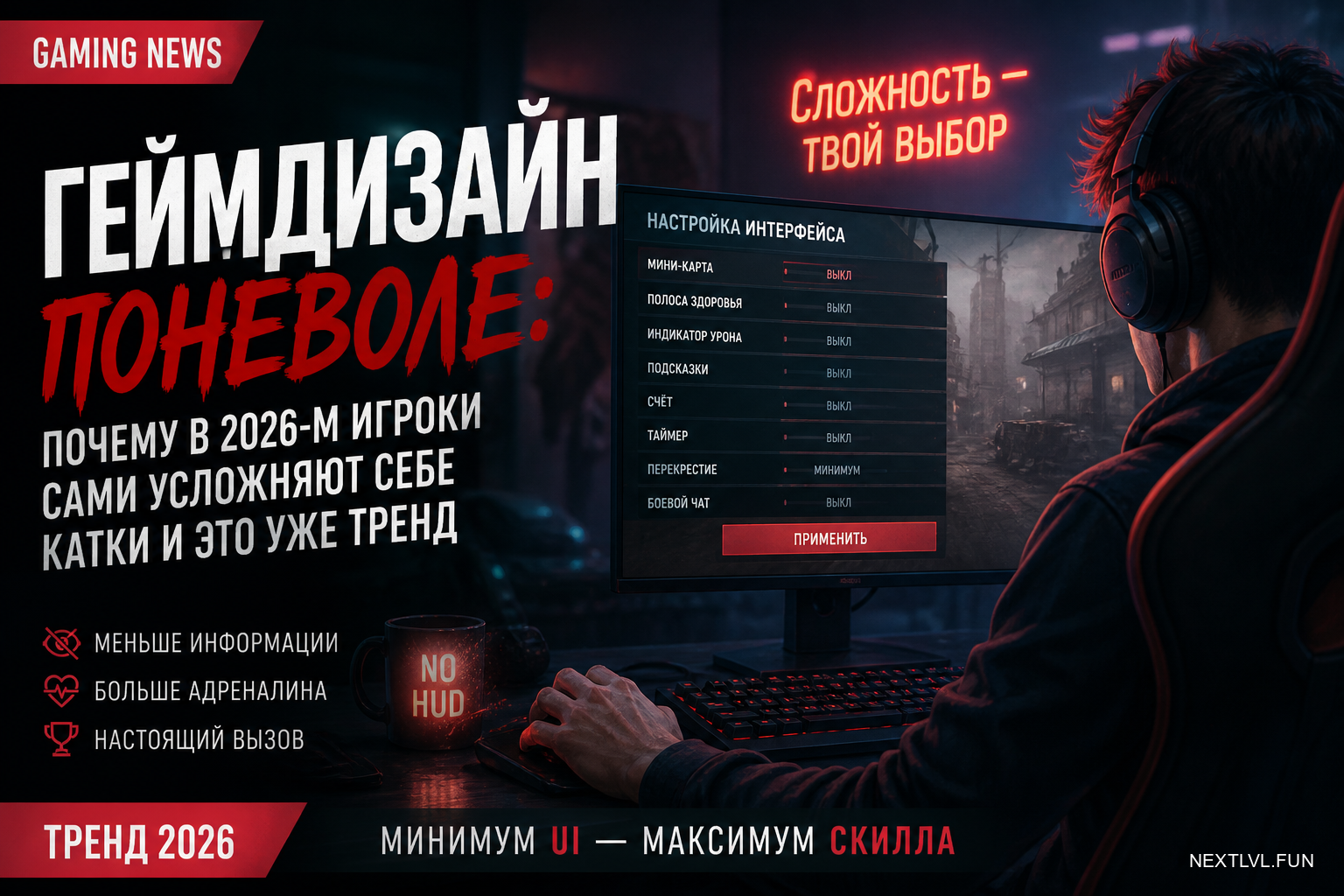 Геймдизайн поневоле: почему в 2026-м игроки сами усложняют себе катки и это уже тренд