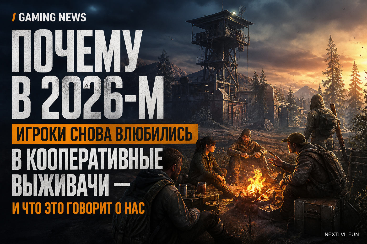 Почему в 2026-м игроки снова влюбились в кооперативные выживачи — и что это говорит о нас
