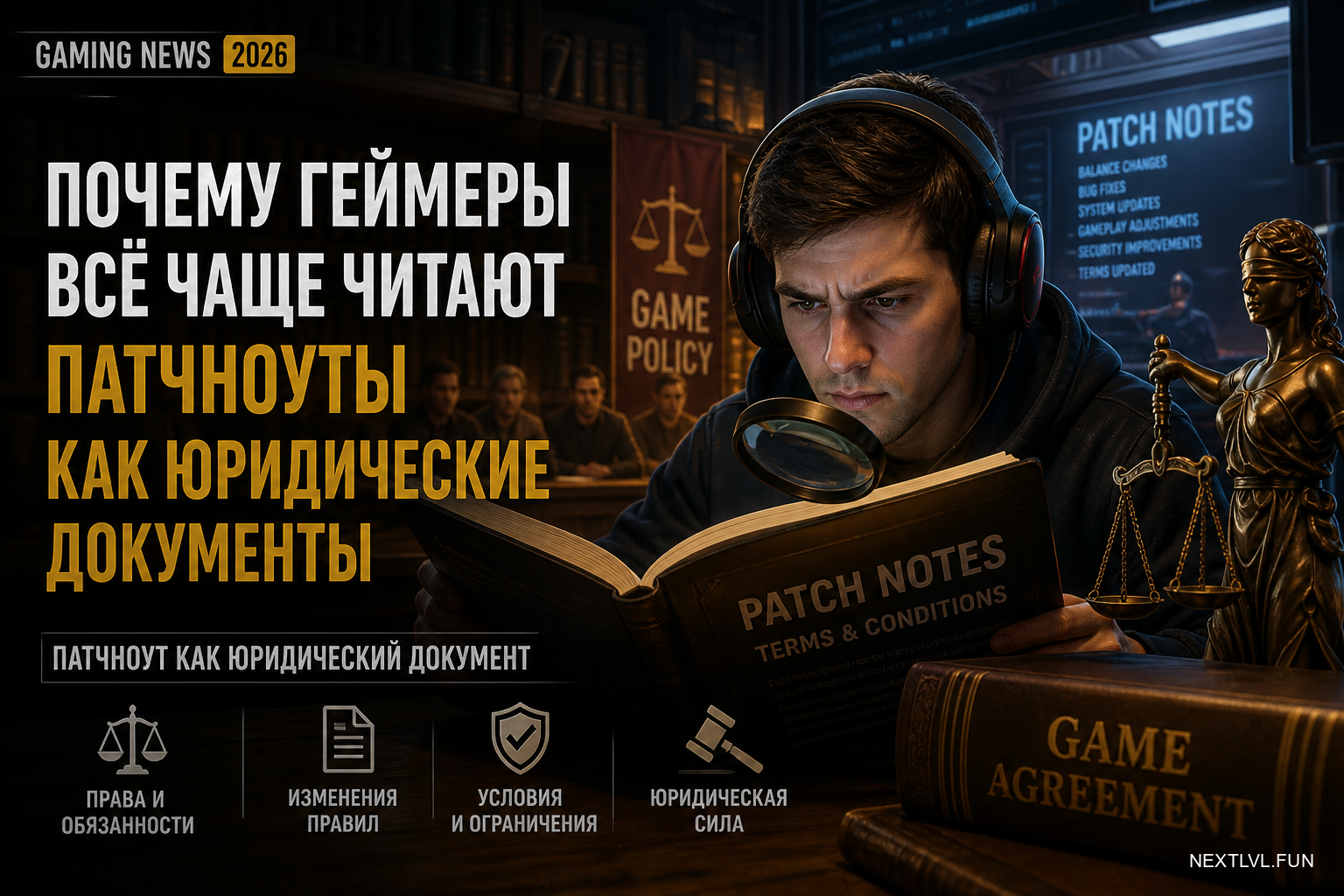 Игровые новости 2026: почему геймеры всё чаще читают патчноуты как юридические документы