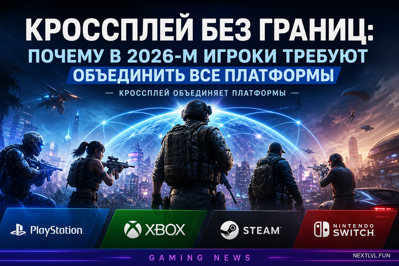 Кроссплей без границ: почему в 2026-м игроки требуют объединить все платформы