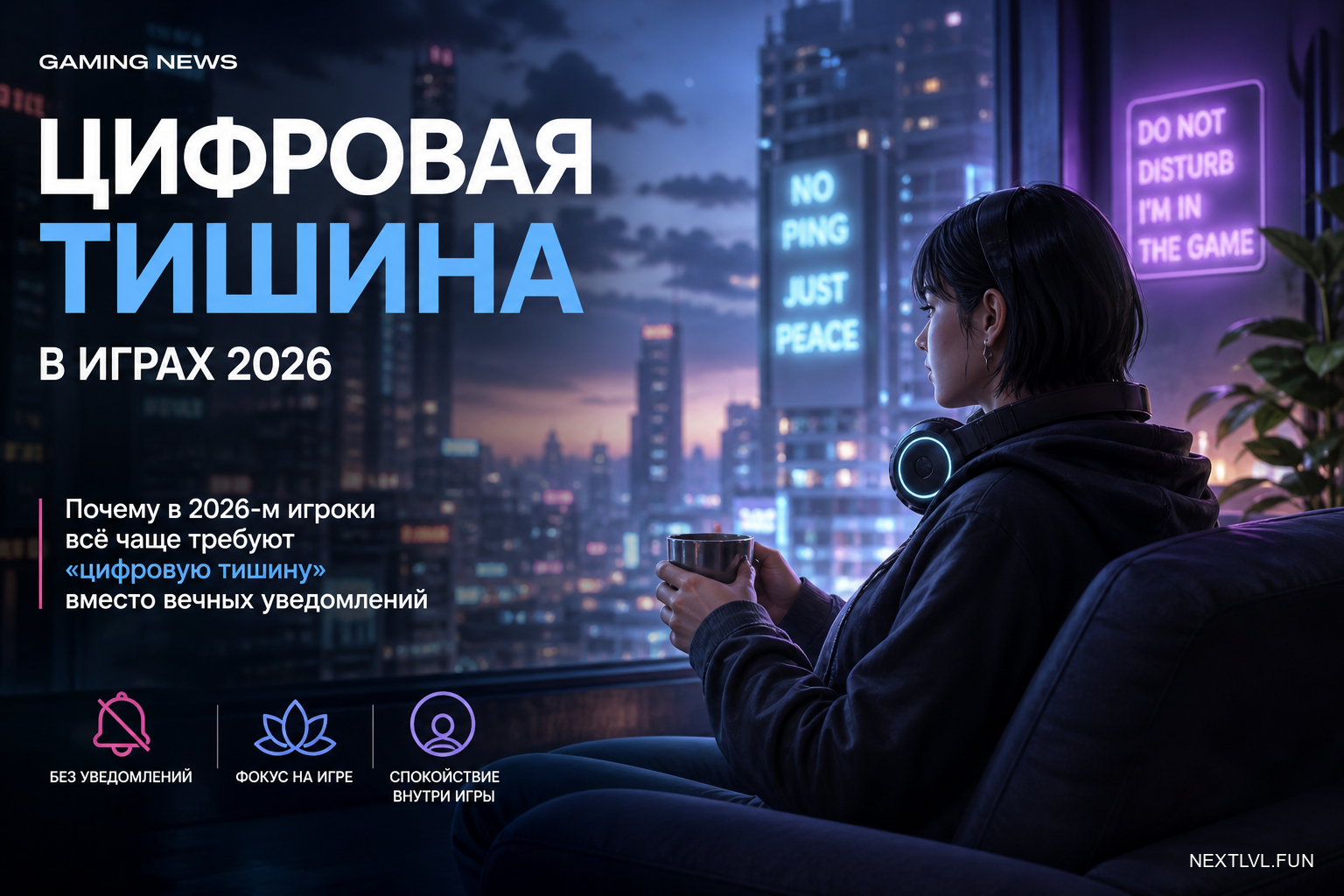 Игровые новости: почему в 2026-м игроки всё чаще требуют «цифровую тишину» вместо вечных уведомлений