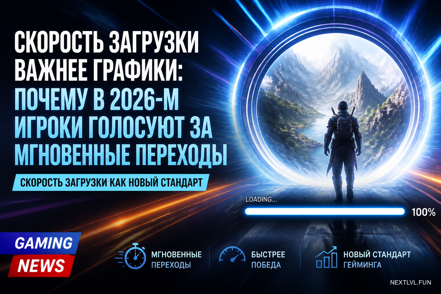 Скорость загрузки важнее графики: почему в 2026-м игроки голосуют за мгновенные переходы