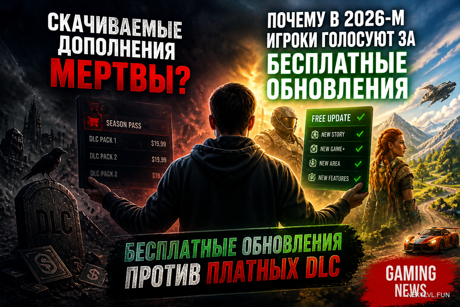 Скачиваемые дополнения мертвы? Почему в 2026-м игроки голосуют за бесплатные обновления