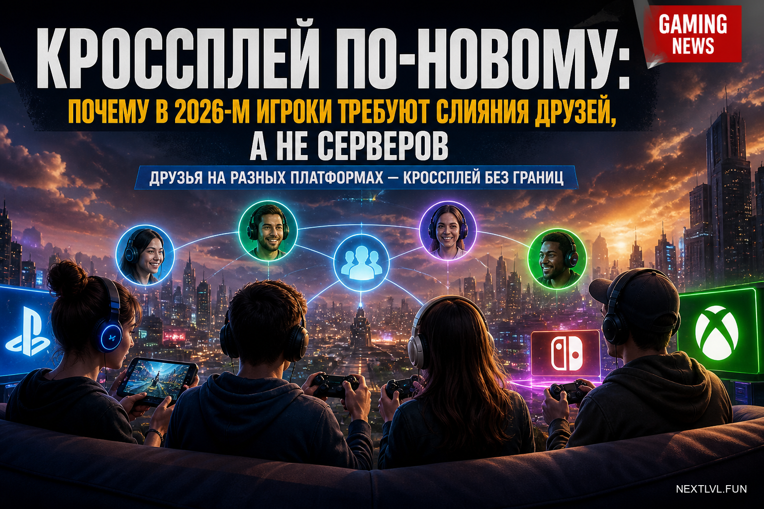 Кроссплей по-новому: почему в 2026-м игроки требуют слияния друзей, а не серверов
