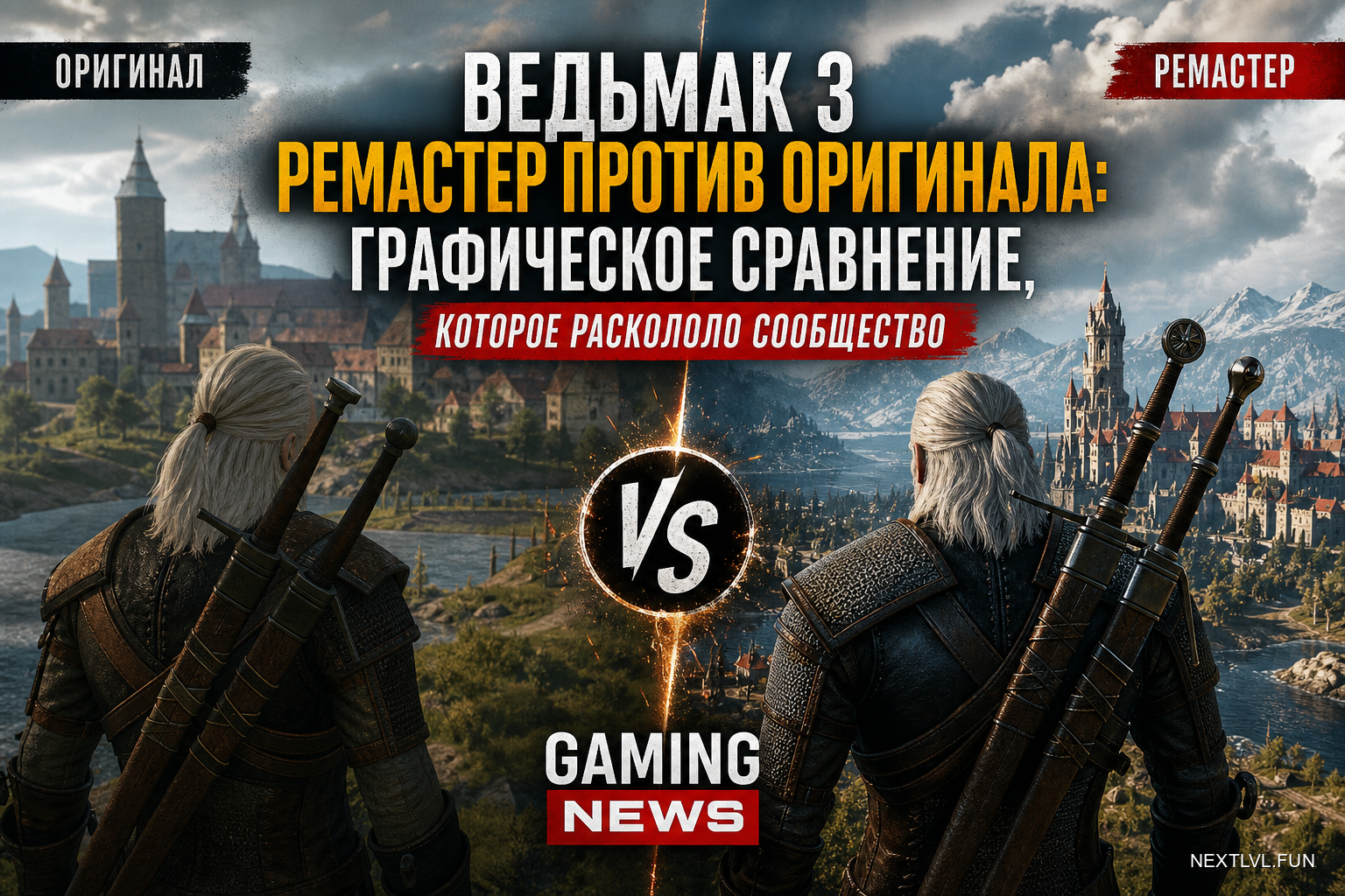 Ремастер «Ведьмака 3» против оригинала: графическое сравнение, которое раскололо сообщество