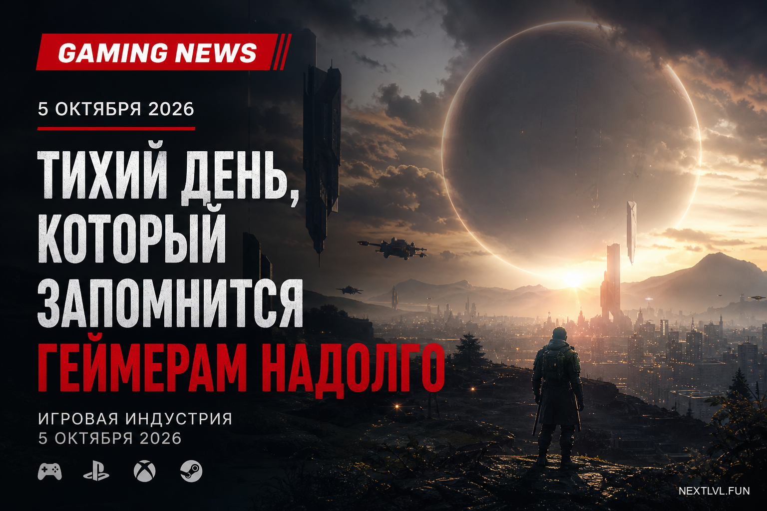 5 октября 2026: тихий день, который запомнится геймерам надолго