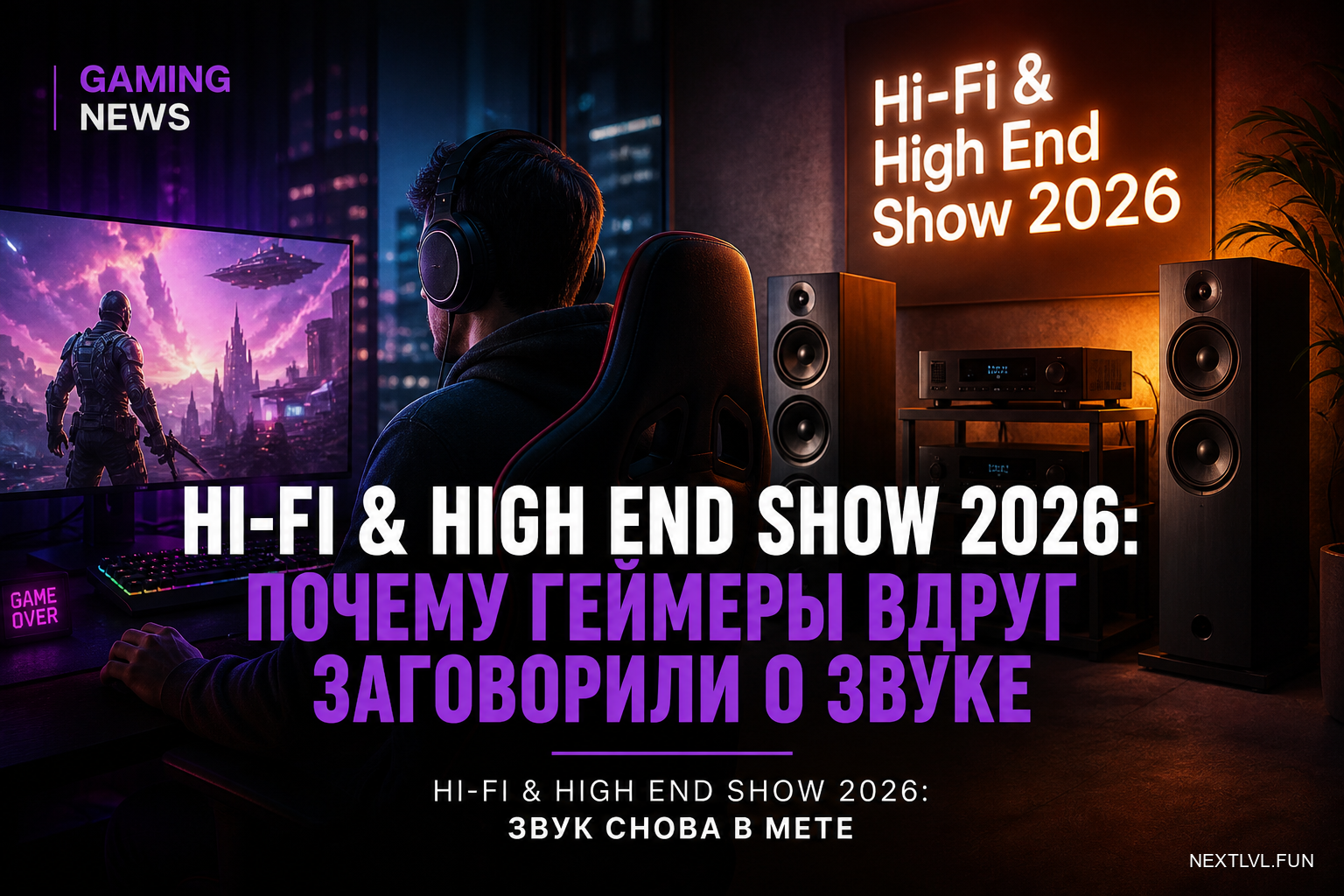 Hi-Fi & High End Show 2026: почему геймеры вдруг заговорили о звуке