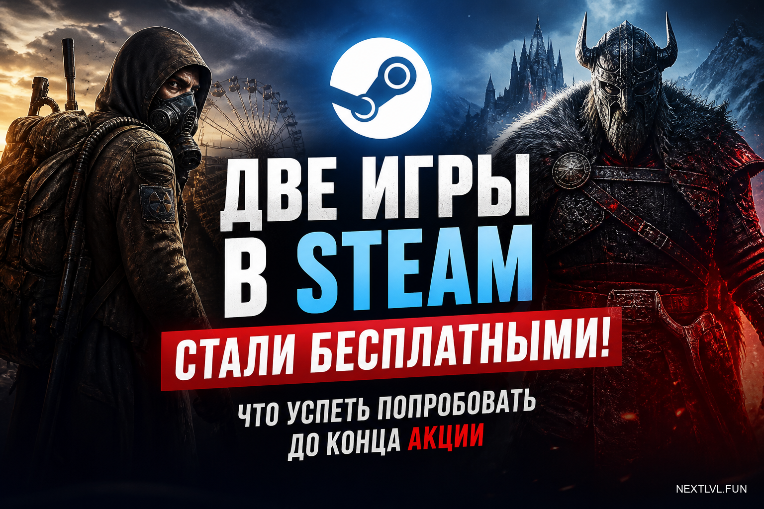Две игры в Steam стали бесплатными: что успеть попробовать до конца акции