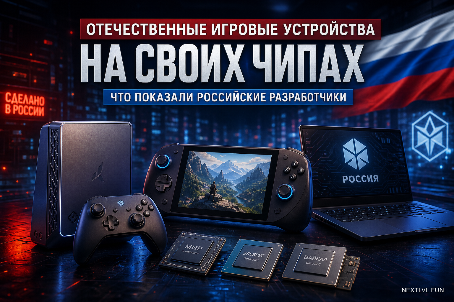 Отечественные игровые устройства на своих чипах: что показали российские разработчики