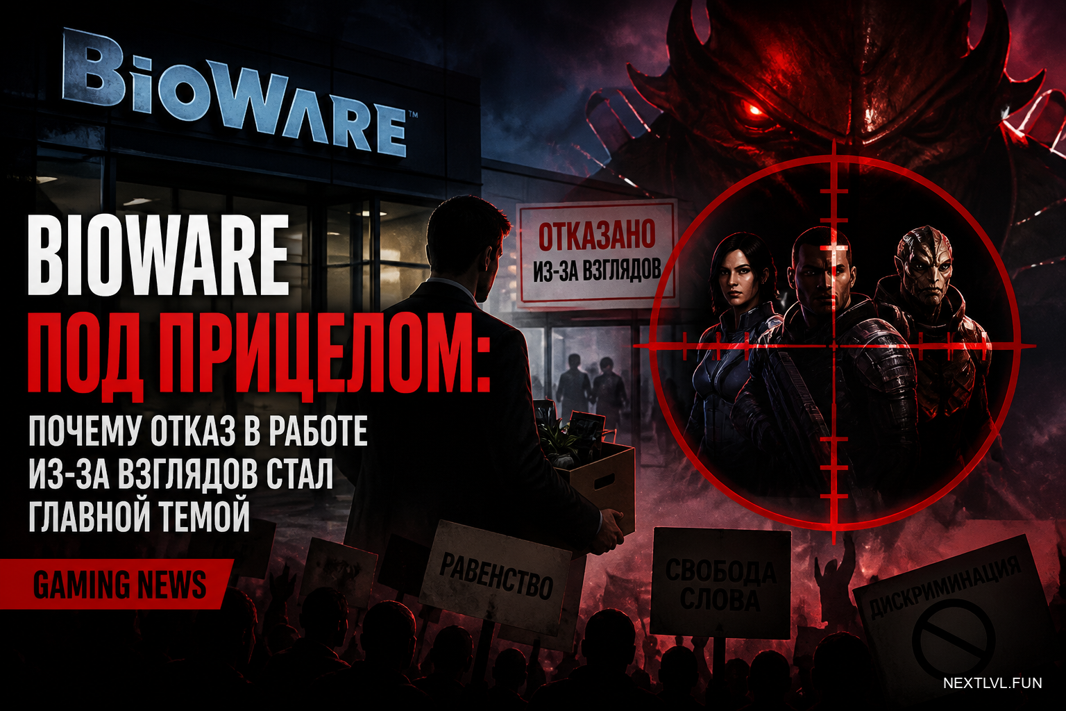 BioWare под прицелом: почему отказ в работе из-за взглядов стал главной темой