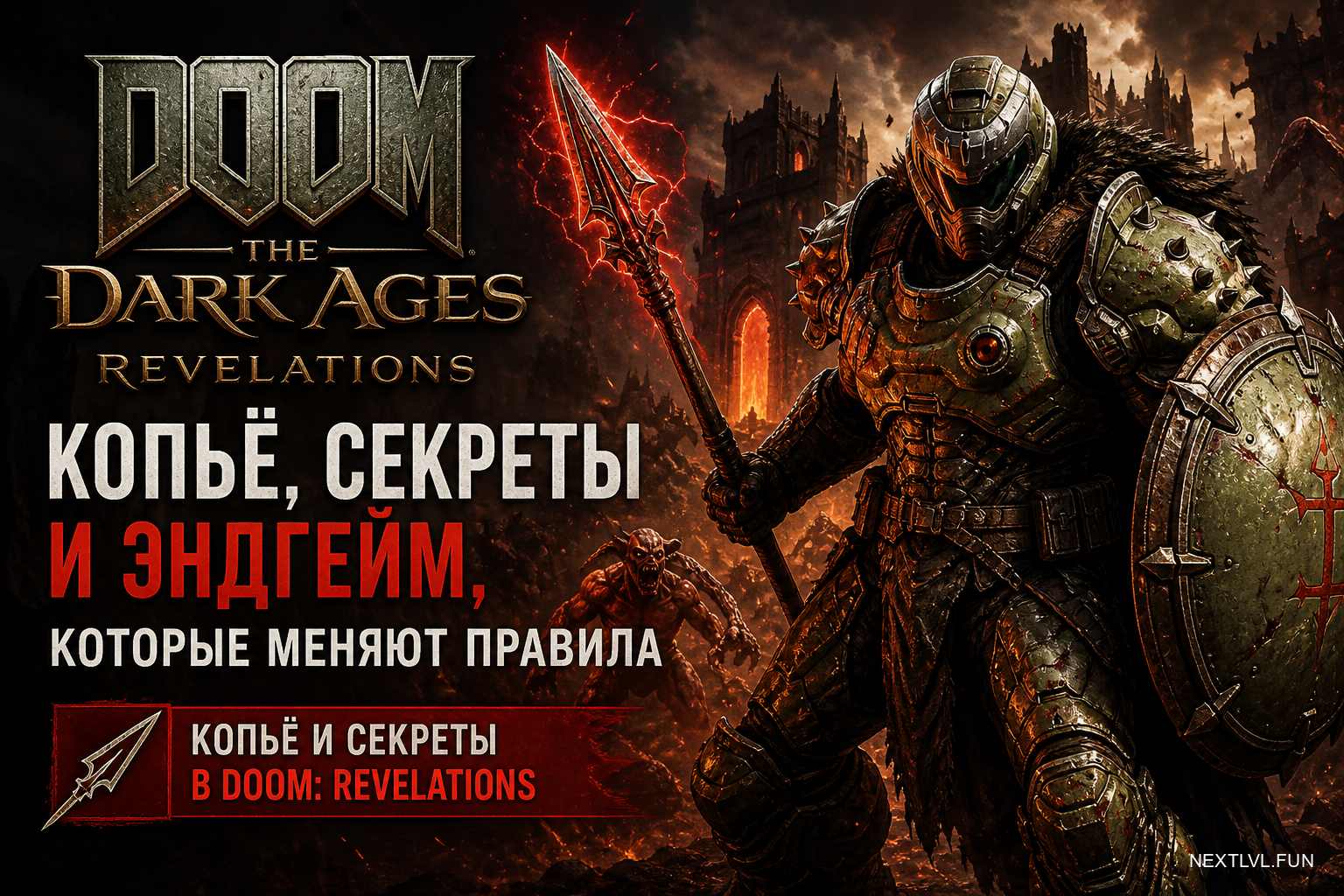 DOOM: The Dark Ages — Revelations: копьё, секреты и эндгейм, которые меняют правила