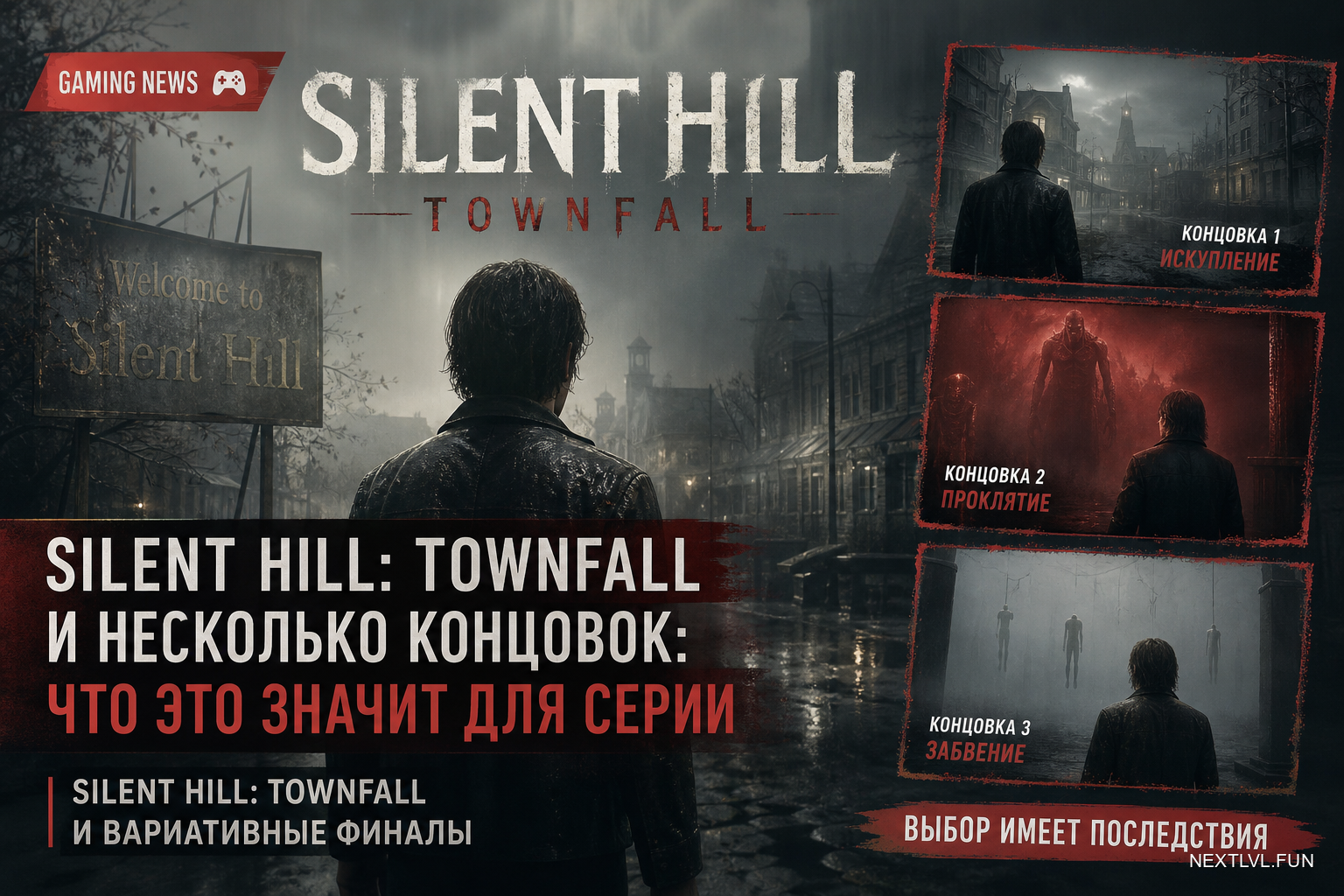 Silent Hill: Townfall и несколько концовок: что это значит для серии