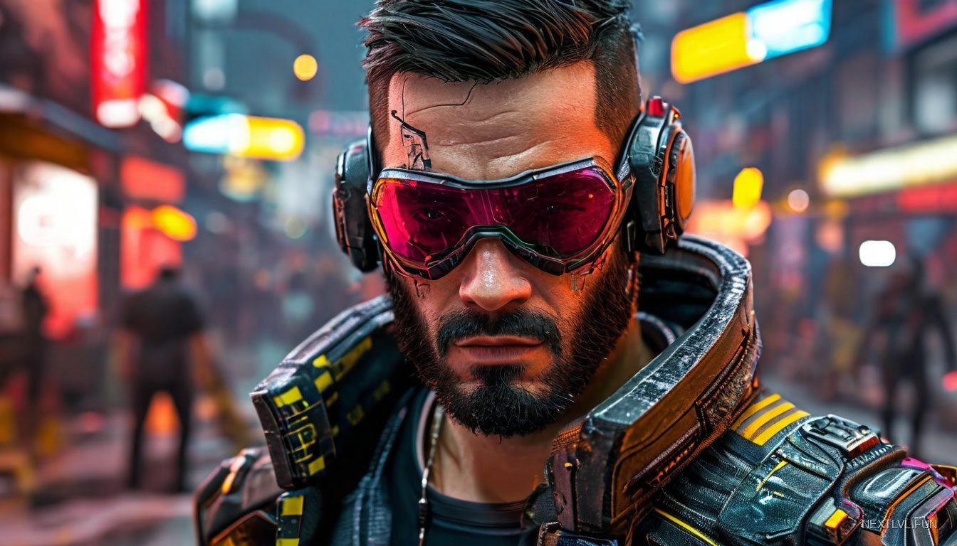 Скин-сет для персонажа в Cyberpunk