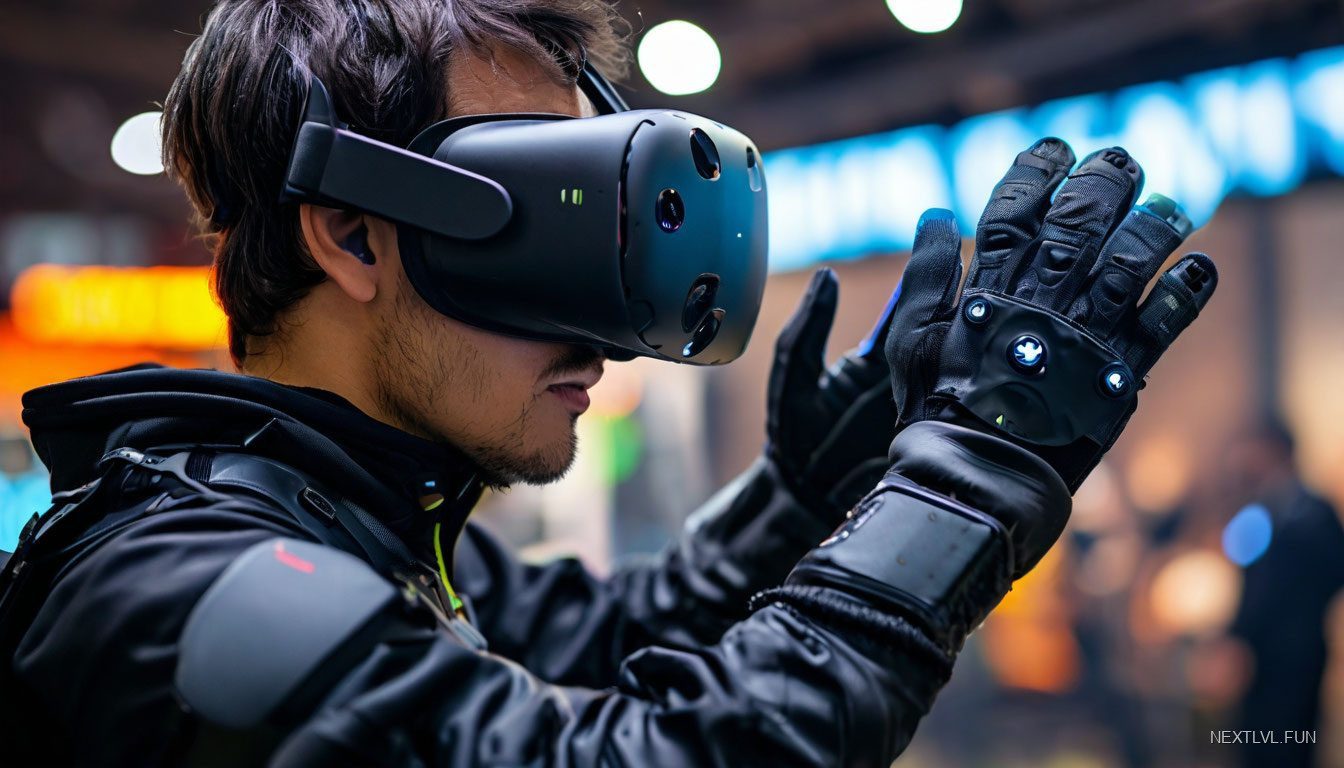 VR-тактильность: как новые контроллеры перчаток и жилетов стирают границу между реальностью и виртуальностью